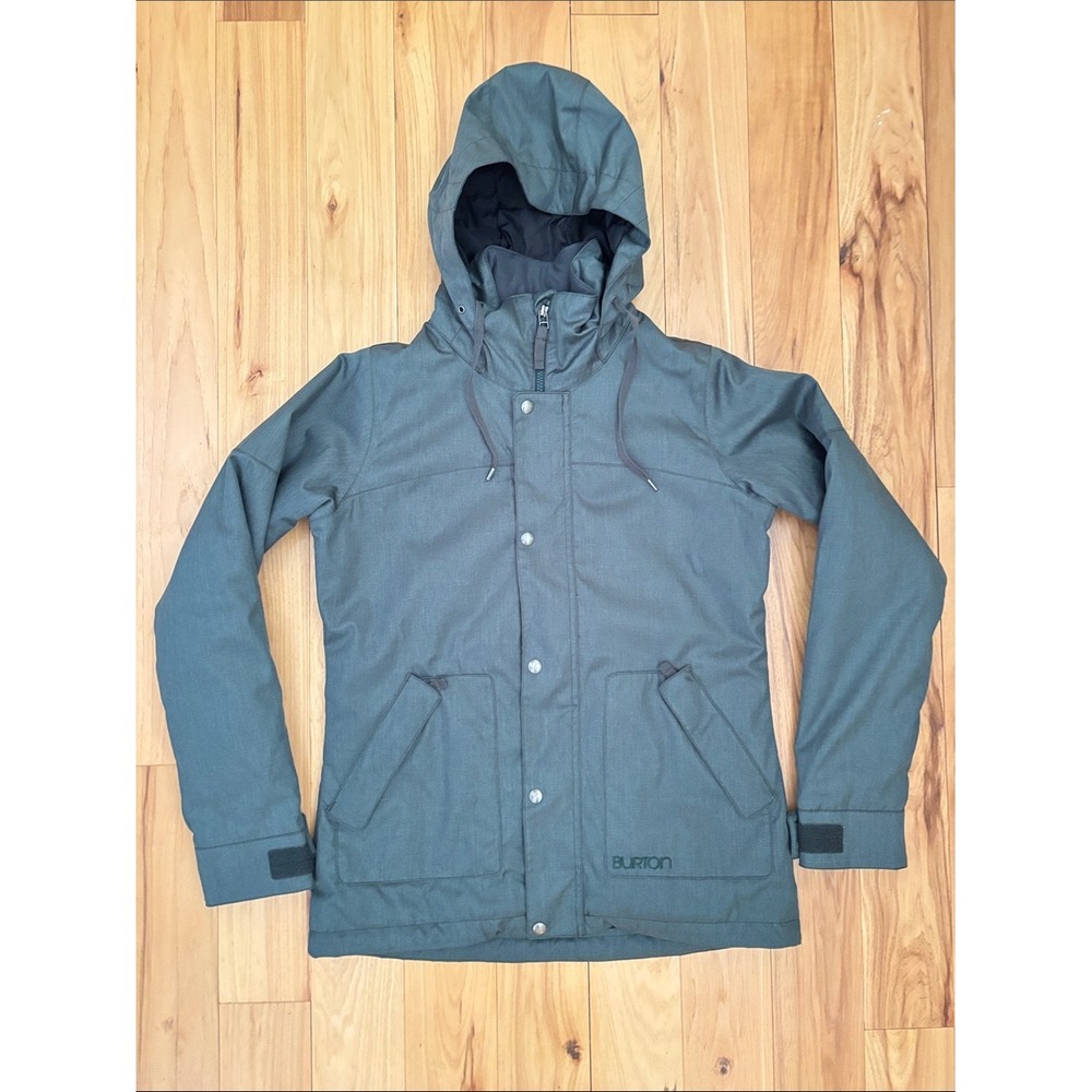 Burton DRYRIDE Ginger Snowboard Ski Jacket Parka Teal Gray Womens Size M